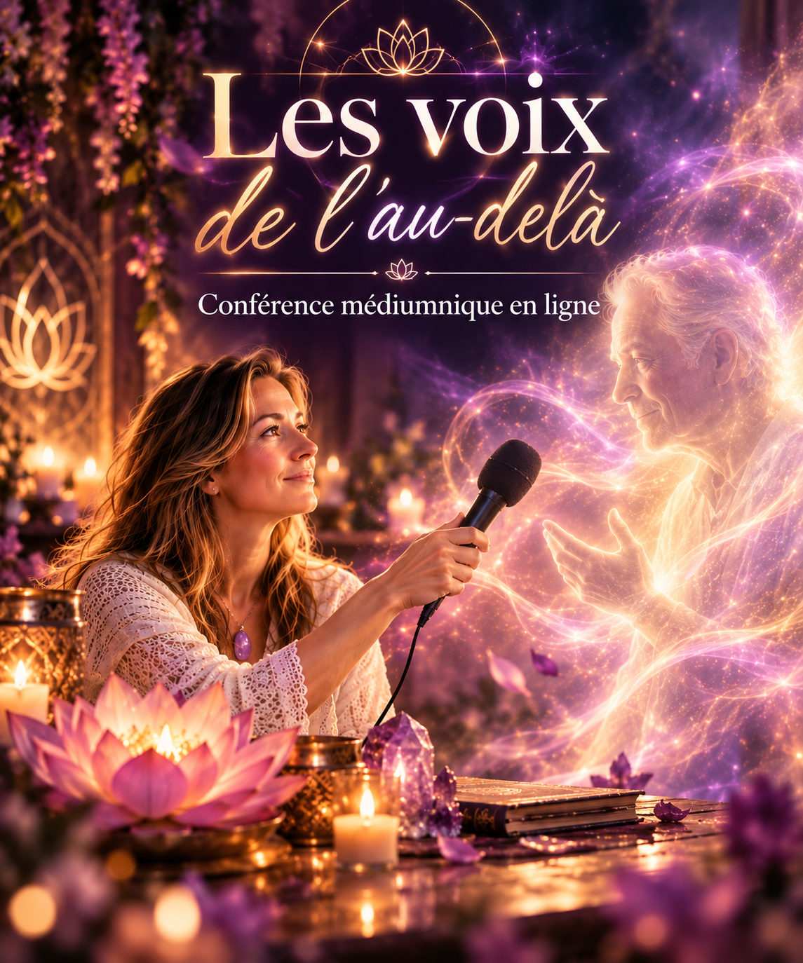 Conférence médiumnique en ligne - Les voix de l'au-delà